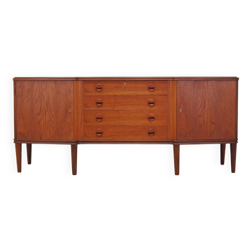 Buffet en teck, design danois, années 1960, production : Danemark