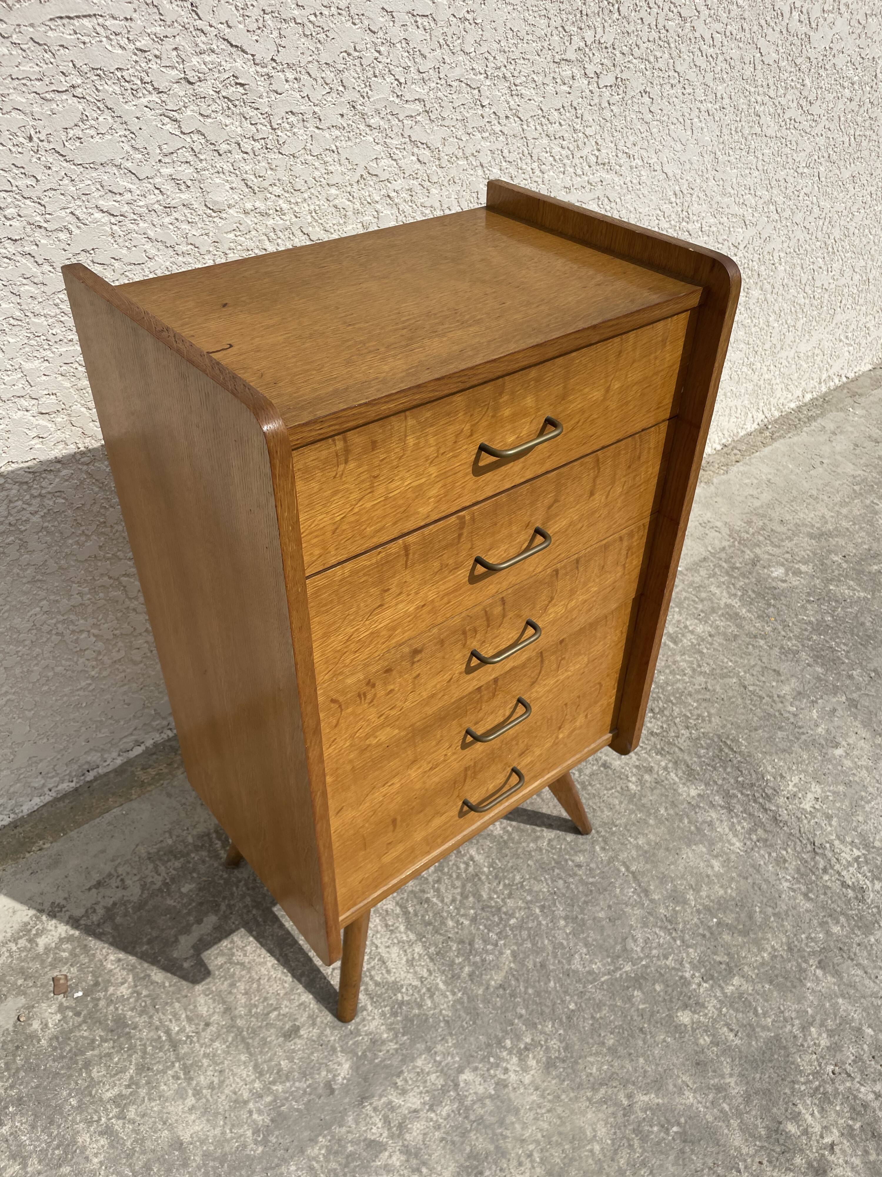 Chiffonnier 5 tiroirs