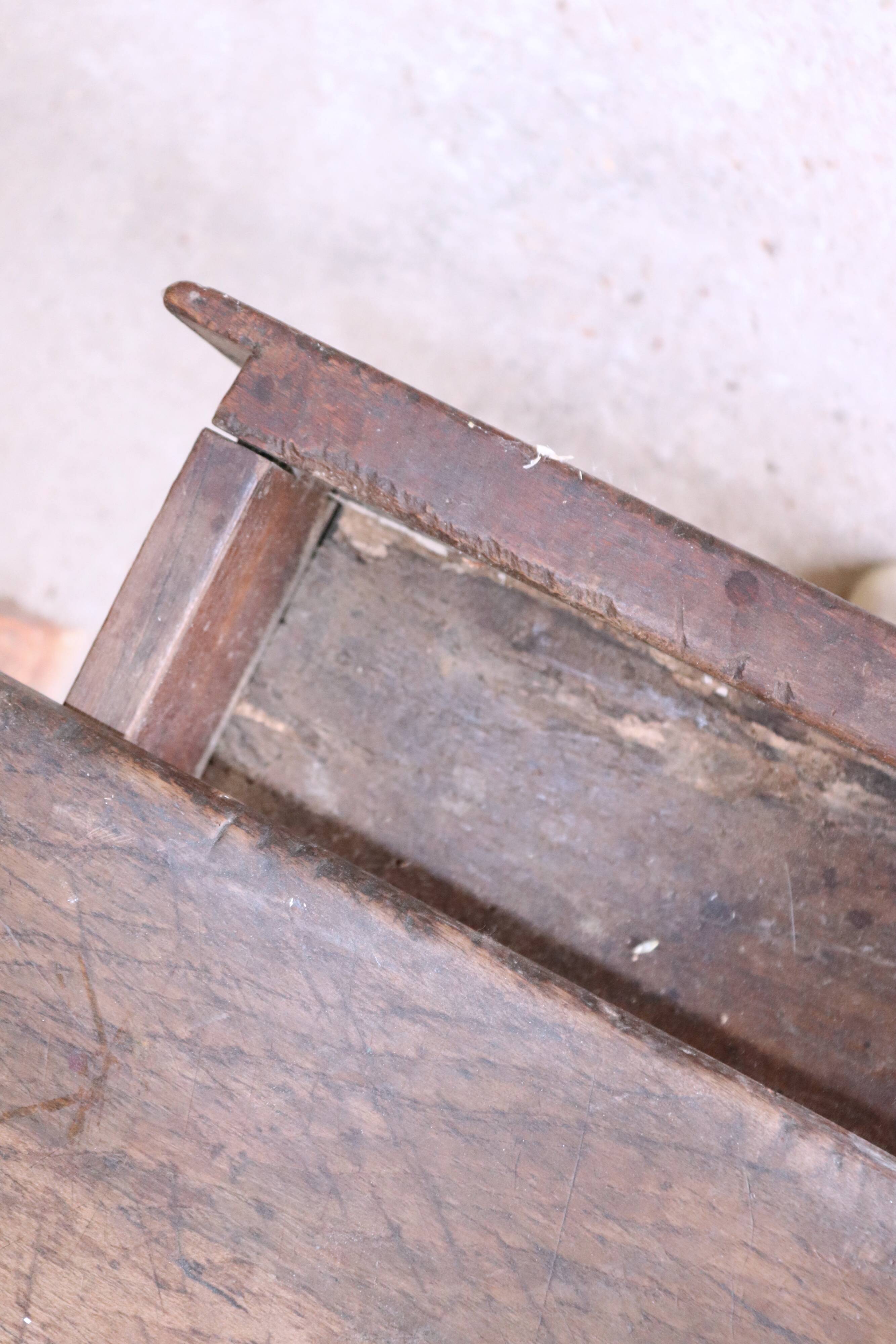 Cherry farm table, 18th century
