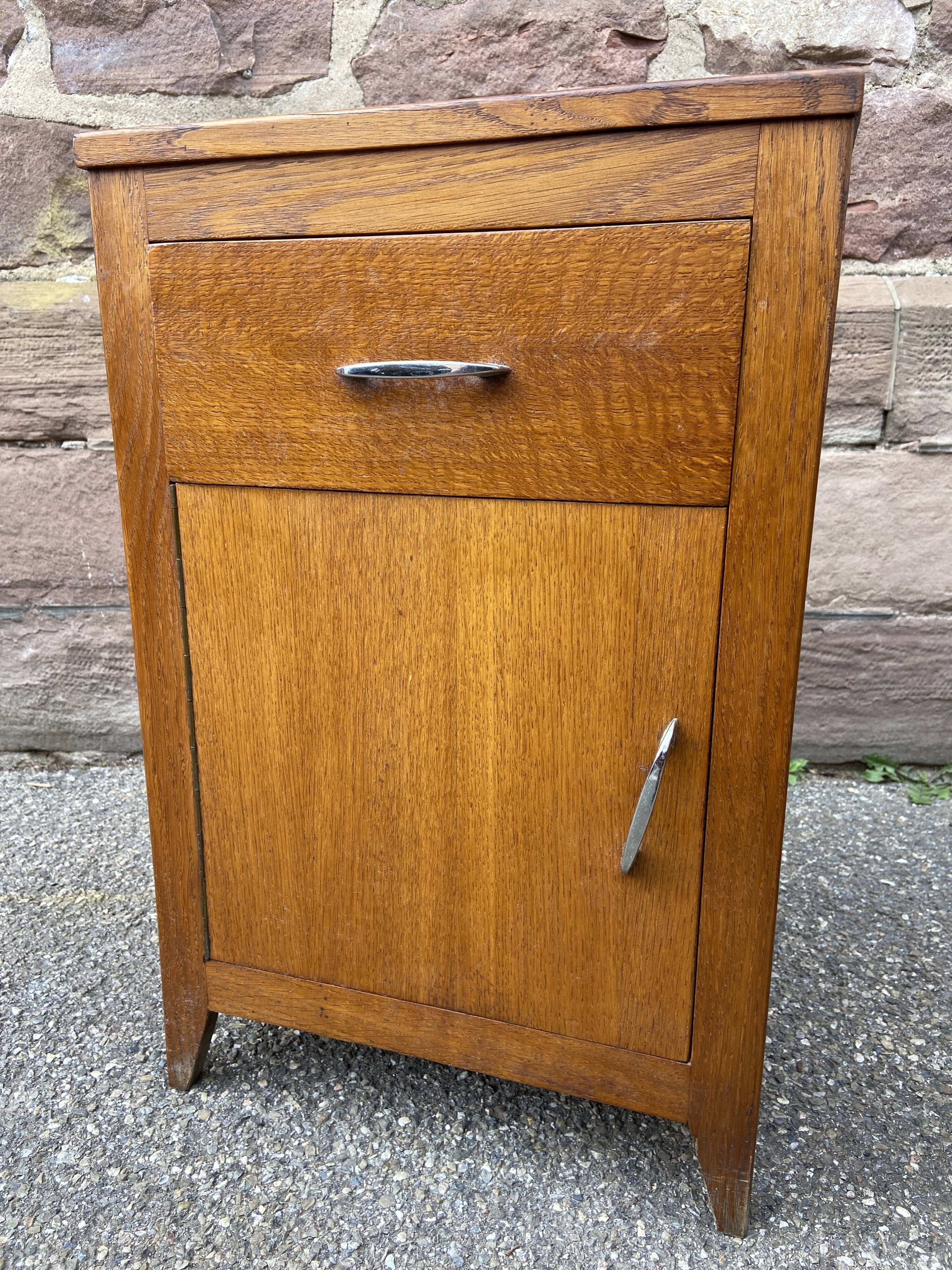 Amazing Pair of Scandinavian Bedside Tables Mid Century Style VI
