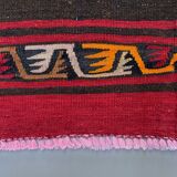 Medium Vintage Turkish Kilim Rug 188x104 cm Wool Kelim