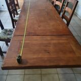 Oak farmhouse table