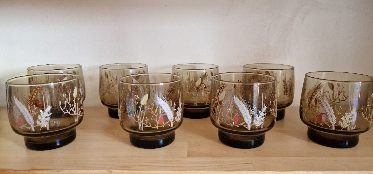 8 Verres fumés Tivoli