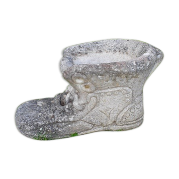 Jardinière chaussure pot de fleurs vintage