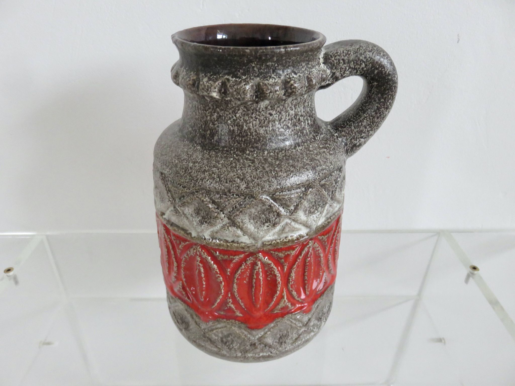 Grand vase en céramique, "Germany" années 50 60