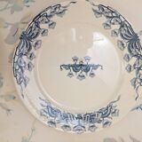 6 Assiettes plates Sarreguemines Jeannette