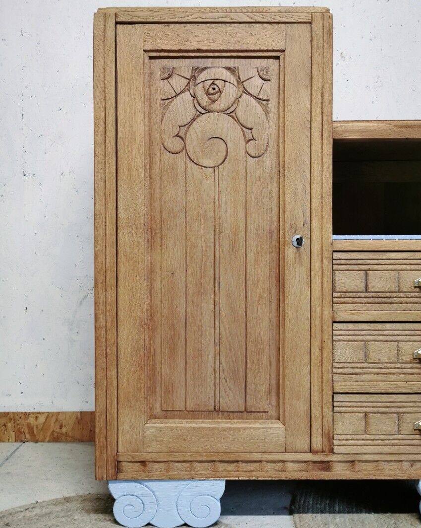 Asymmetrical art deco cabinet