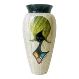 Double-sided ceramic vase