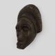 African style terracotta mask signed Siki