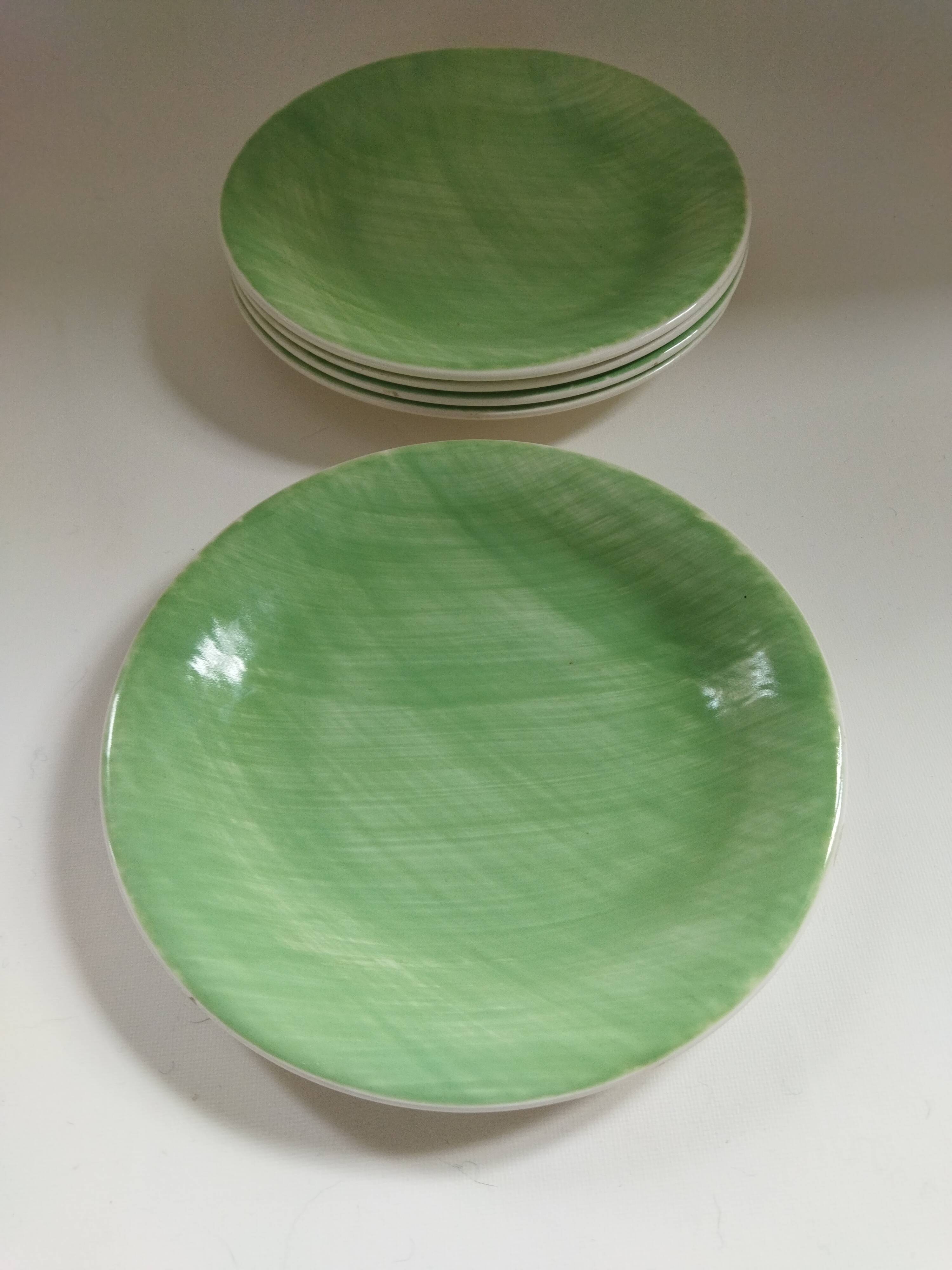 5 dessert plates Salins Mistral