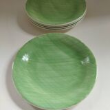 5 dessert plates Salins Mistral