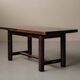 Modernist solid pine table, 1960s
