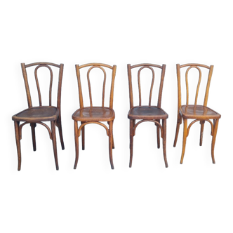 Set de 4 chaises bistrot fischel
