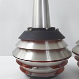 Pair of vintage pendant lights by Lakro Amstelveen 1960