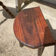 Tabouret en bois tripode vintage