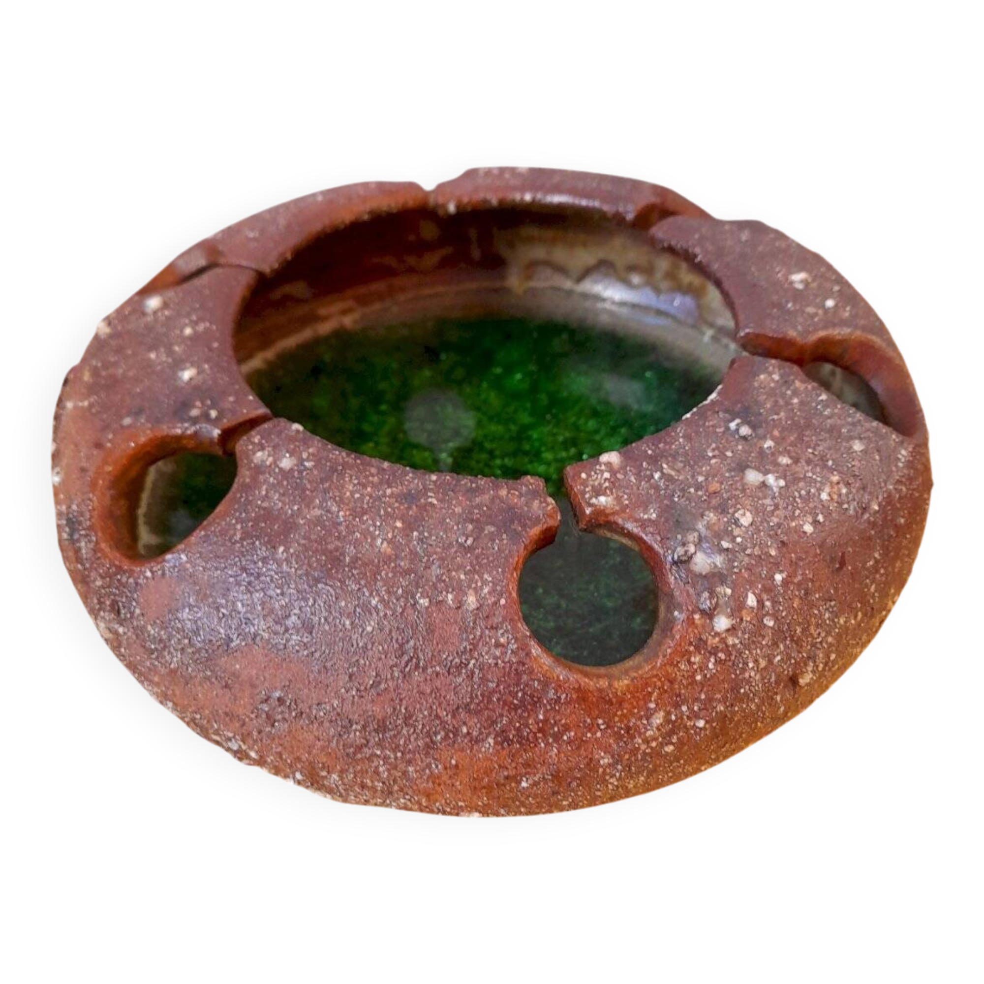 Ceramic catchall, signed M. Lodereau 1970