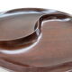 Plat en bois ying yang années 1960