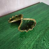 Art deco gilded bronze jewelry, biblical shell