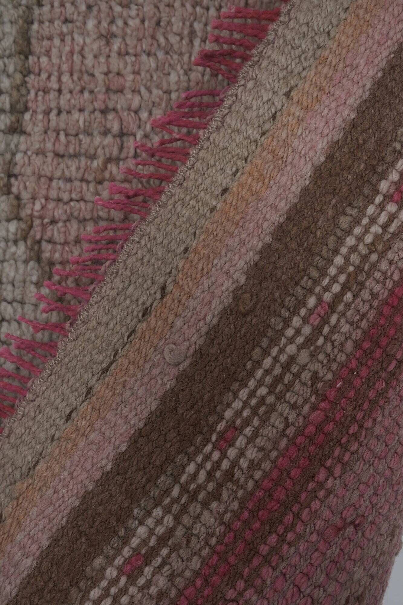 Vintage Turkish hallway rug 103x351 cm