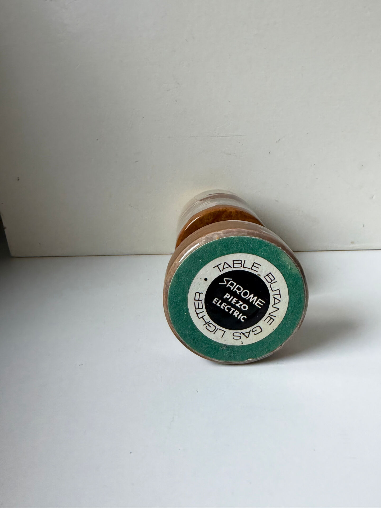 Vintage SAROME Japan Marble Onyx Table Lighter