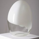 Paire de lampes nessa en verre de murano, gino vistosi, 1970s