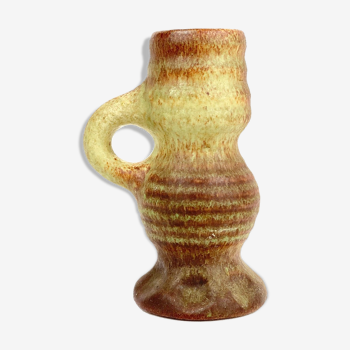 Small Vintage ceramic vase by Vest van Woerden, Dutch pottery