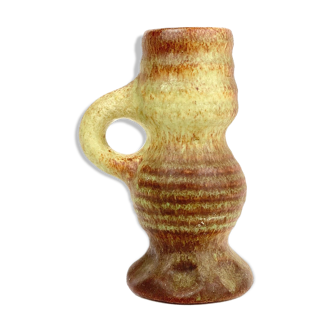 Small Vintage ceramic vase by Vest van Woerden, Dutch pottery