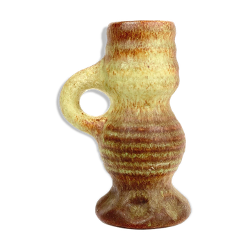 Small Vintage ceramic vase by Vest van Woerden, Dutch pottery