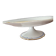 Plat sur piedouche porcelaine E. BOURGEOIS