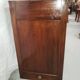 Dressing table art deco in mahogany mirror triptych