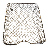 Brass paper storage bench