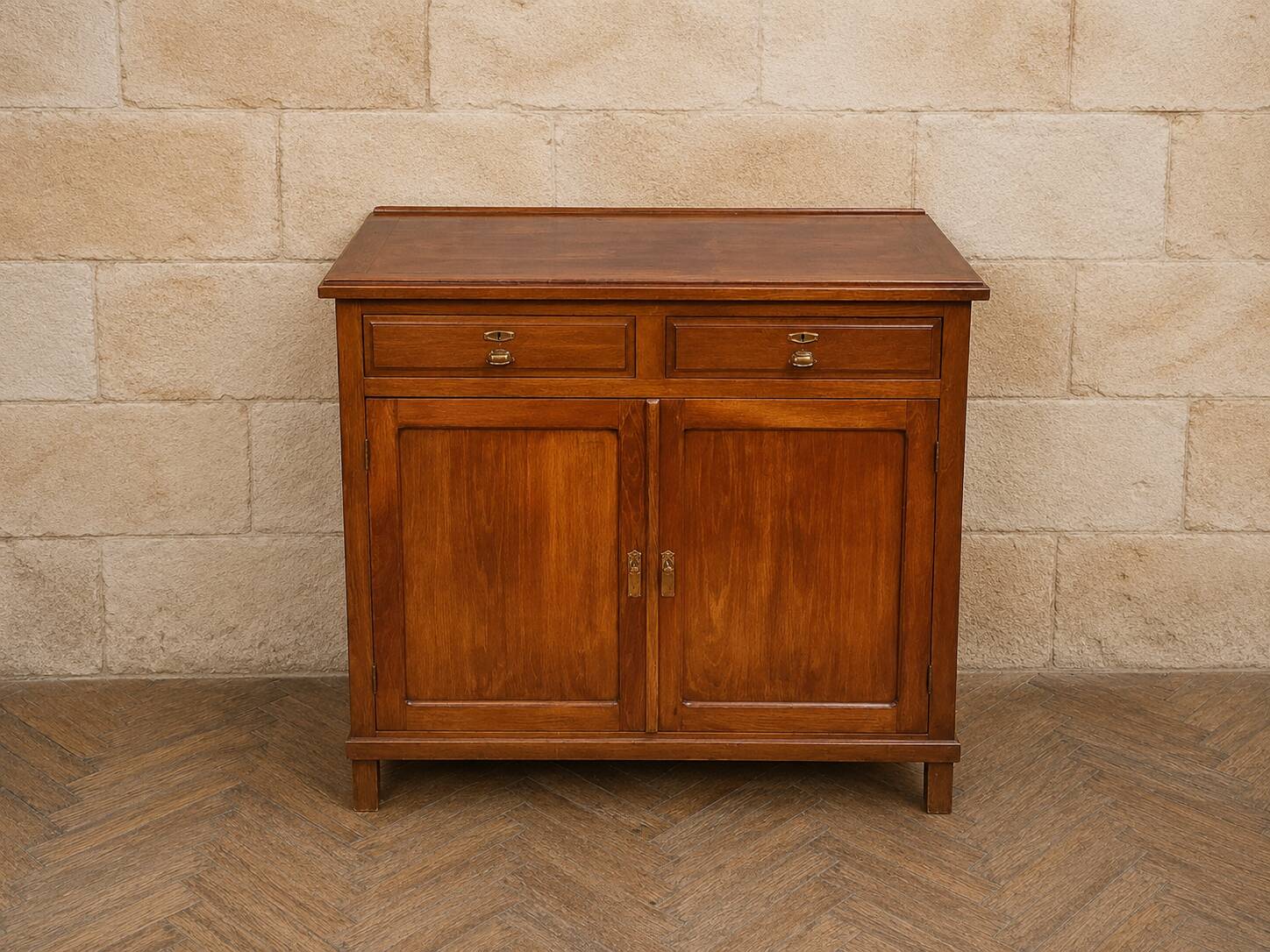 Buffet desk for filing in solid wood – Professional furniture –