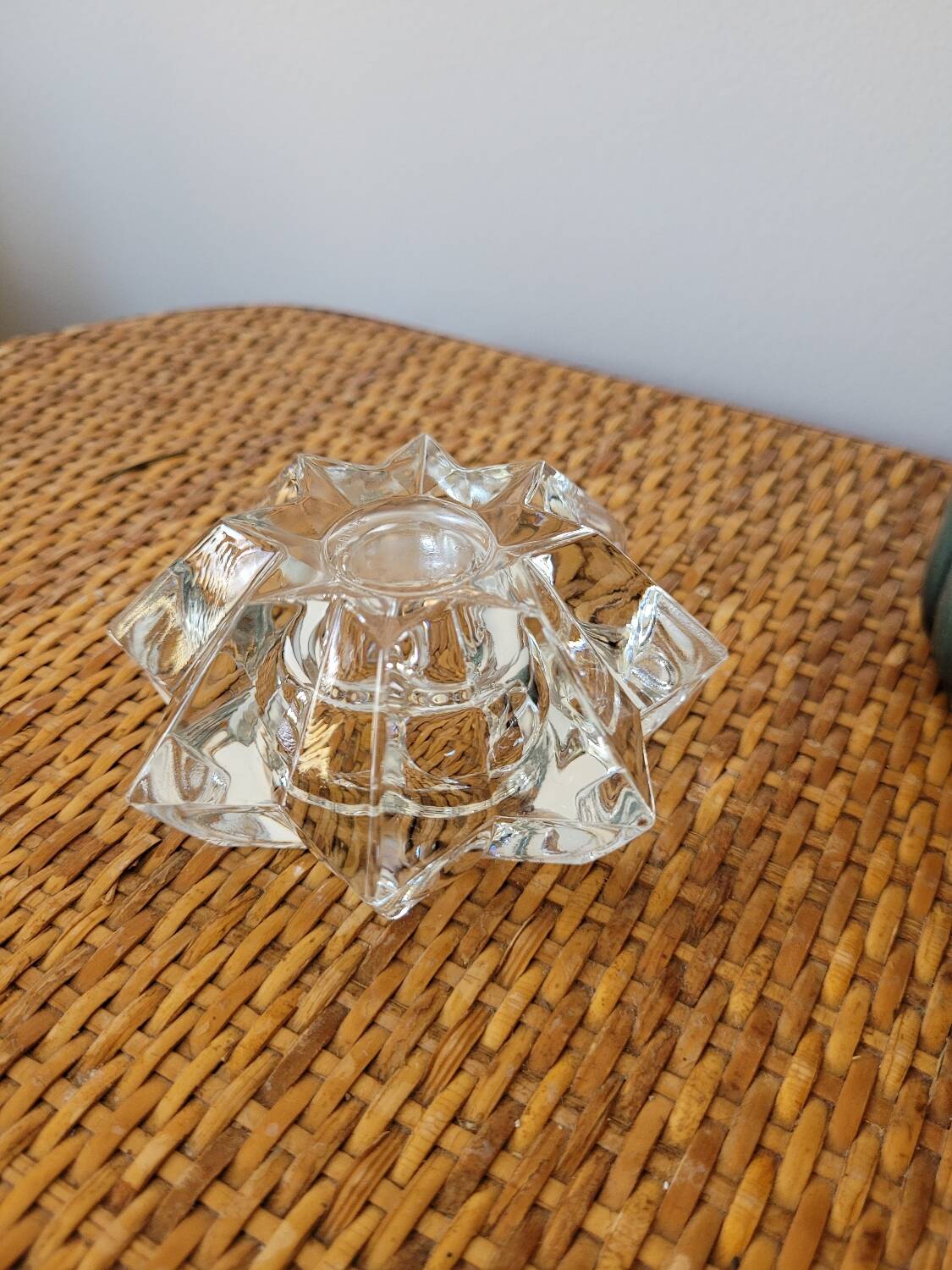 Starry crystal candle holder