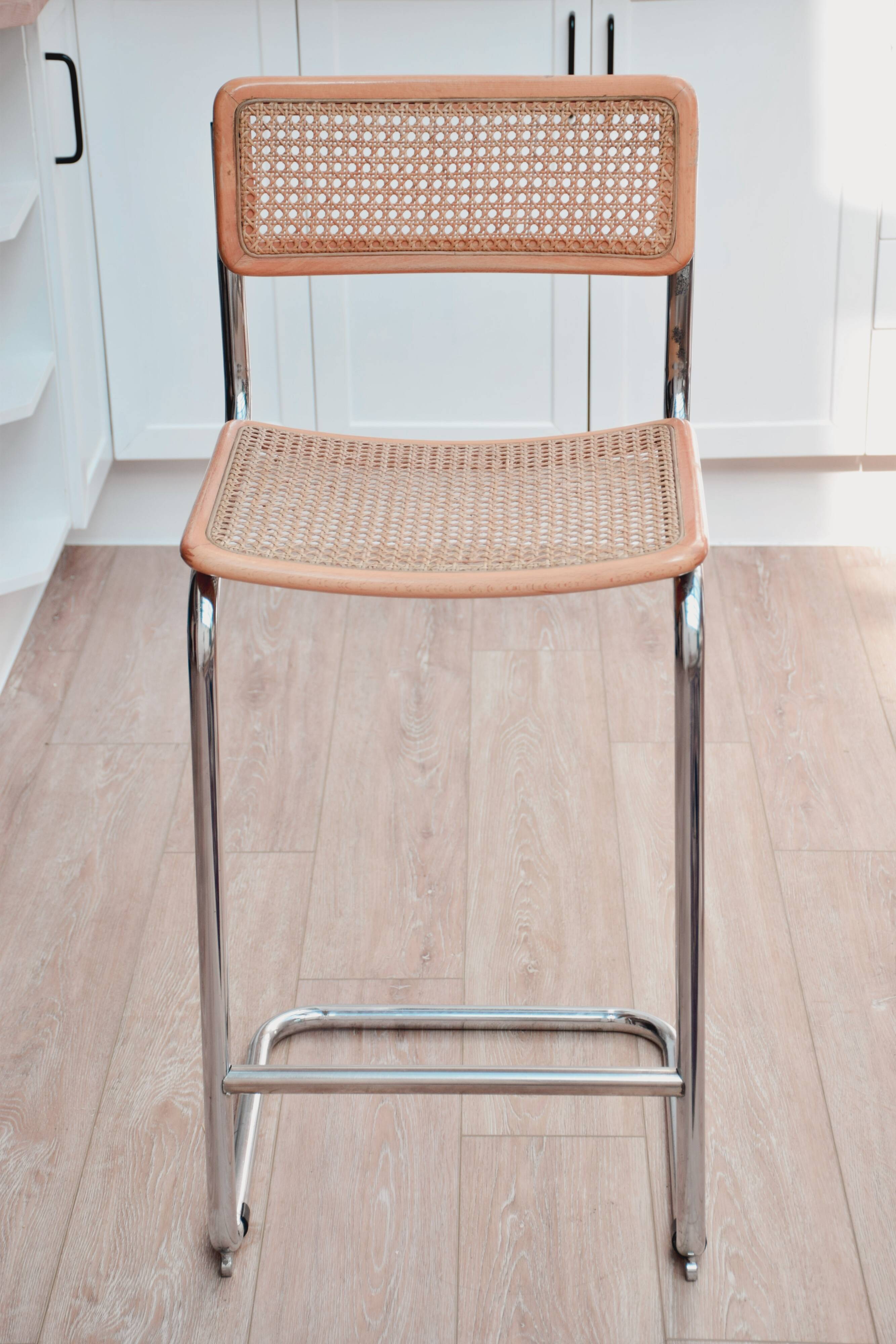 Chaise de Bar Cesca S32 par Marcel Breuer