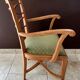 Paire de fauteuils Baptistin Spade 1940 en chêne clair
