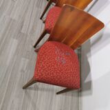 4 art deco dining chairs by Jindrich Halabala