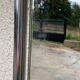 Chrome-plated aluminum entrance locker, 1950s