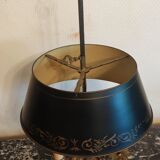 Old hot water bottle lamp