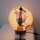 Luminous Globe Plexiglass by Nova Rico Florence 1969