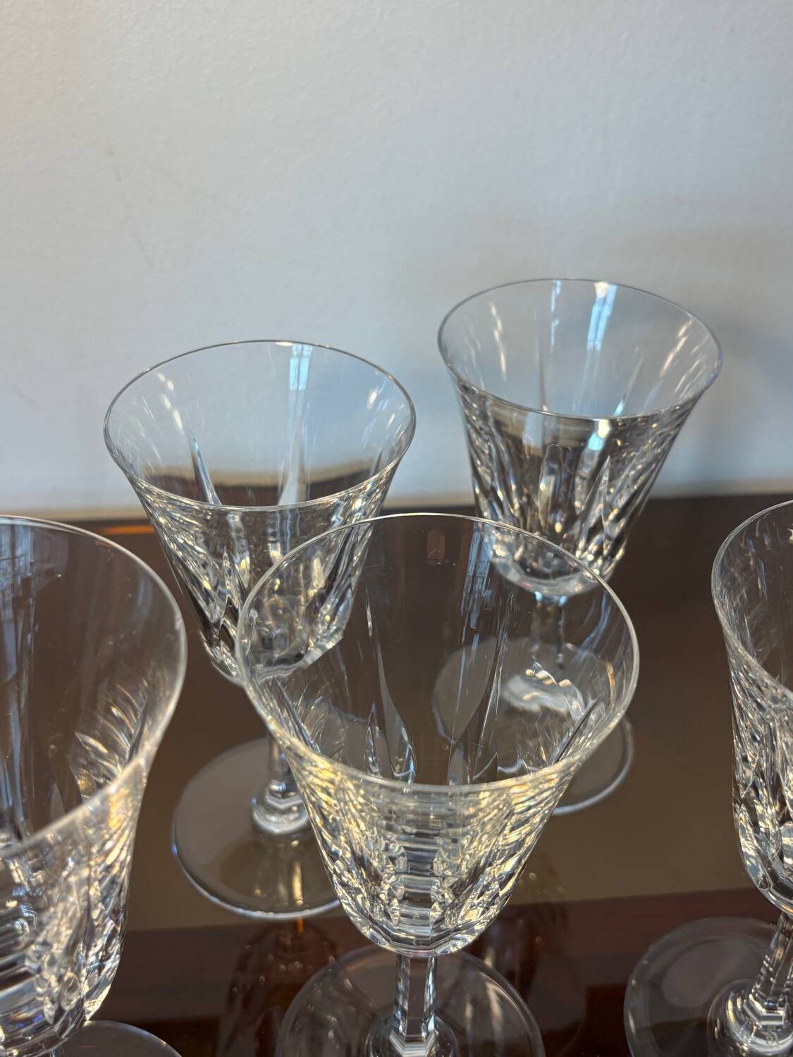 7 wine glasses Cerdagne Saint Louis