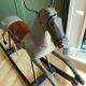 Vintage wooden rocking horse 1920