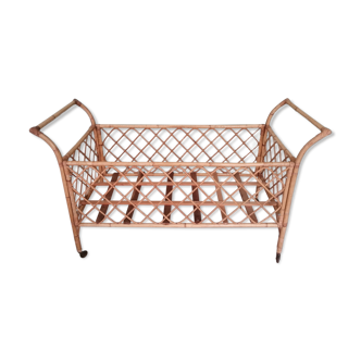 Rattan children's bed