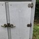 Meuble frigidaire ancien en émail meuble de metier