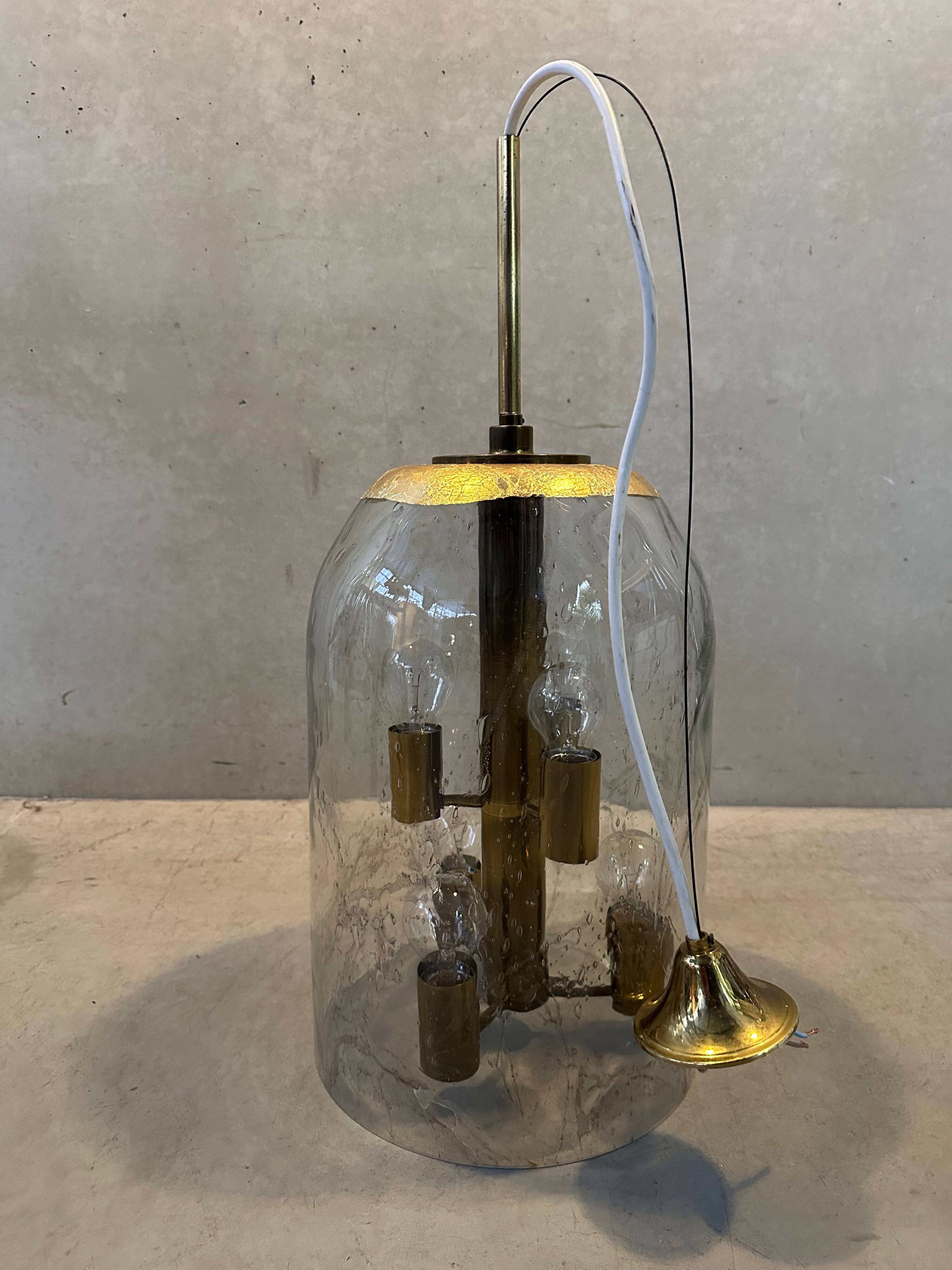 Vintage pendant lamp – Doria Leuchten 1960s