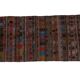 Vintage Turkish hallway rug 98x282 cm