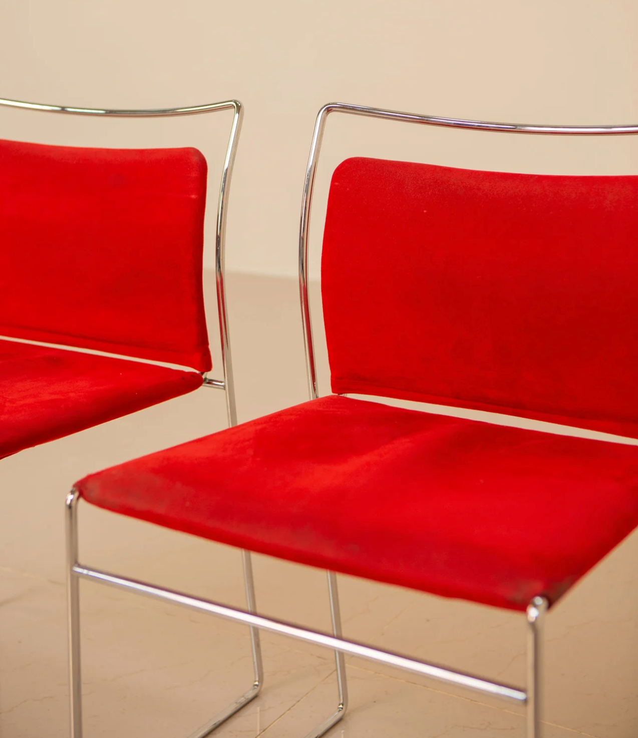 Pair of chairs "Tulu" by Kazuhide Takahama for Cassina 80's