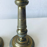 Pair of directoire candlesticks late eighteenth