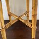 Tabourets rotin vintage