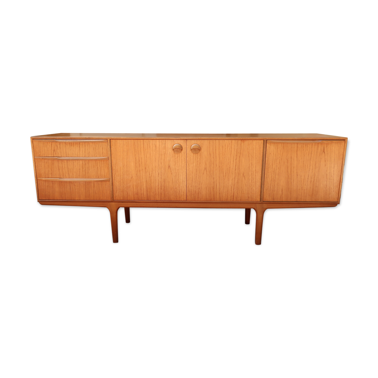 Enfilade Mcintosh teak of the 1960s