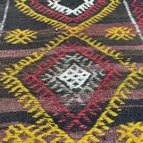 Vintage turkish kilim rug 96 x 50 cm